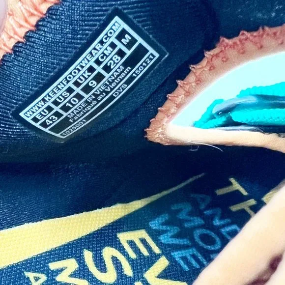 Keen Men's Zeraport Trail Green/Yellow Strappy Hiker Sandal Size 10 New - Picture 9 of 10